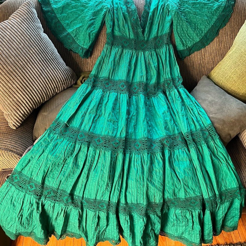 Unique Handmade Vintage Flamenco Dress